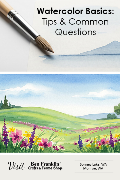 Watercolor Painting Basic tips and common questions