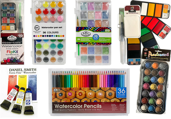 Watercolor Painting Paints available at our Monroe location.