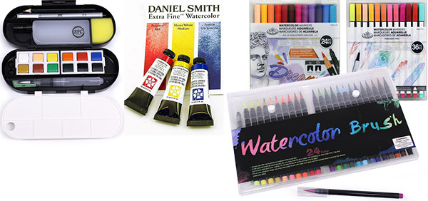 Watercolor Painting Paints available at our Bonney Lake location.