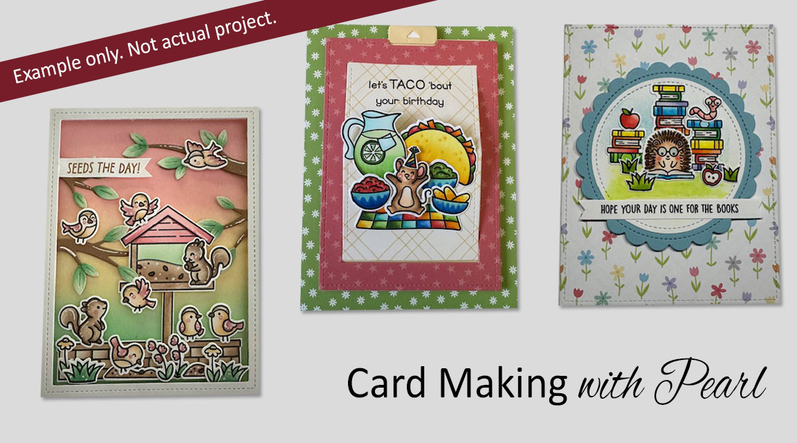 Card making with Pearl
