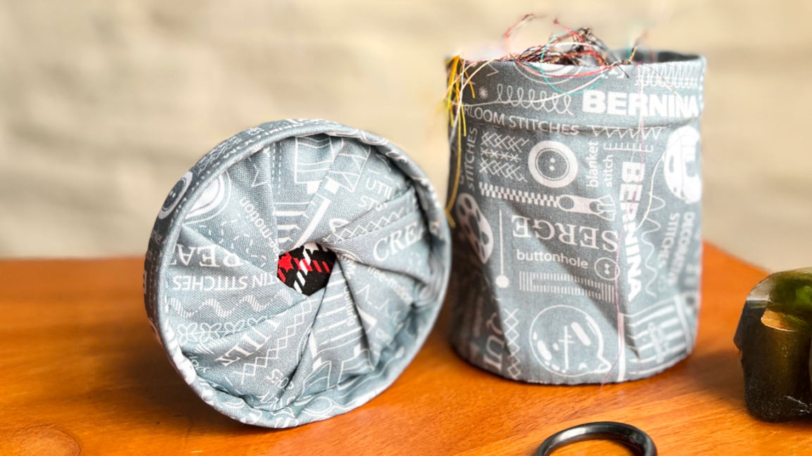 Sewing Class: Collapsible Thread Catcher