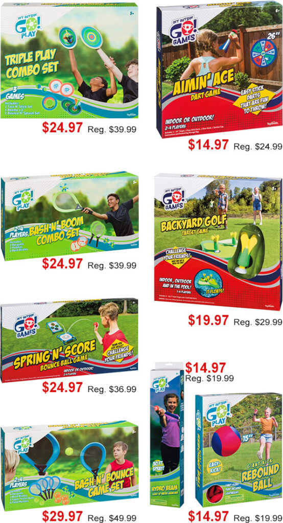 Outdoor Lawn Games on sale now!