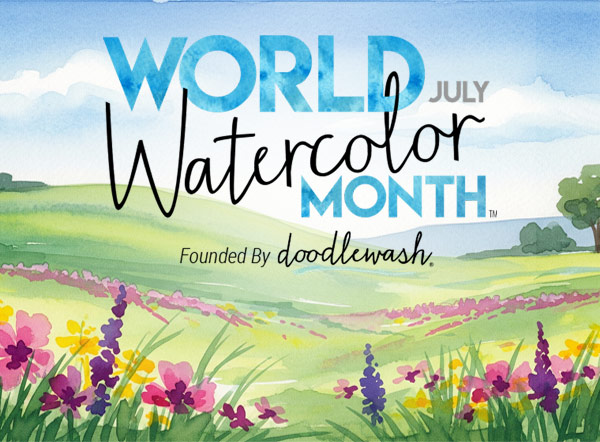 July is World Watercolor Month