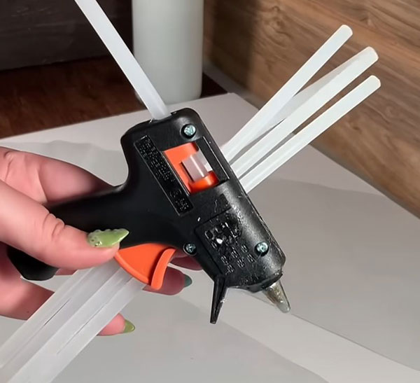 hot glue