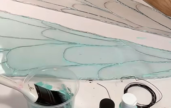 DIY Fairy Wings - paint with thin layer
