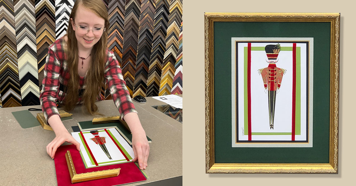 How to Choose the Perfect Moulding & Mat for Sentimental Artwork
