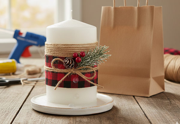 Last-Minute DIY Gift Idea: Upcycled Candle