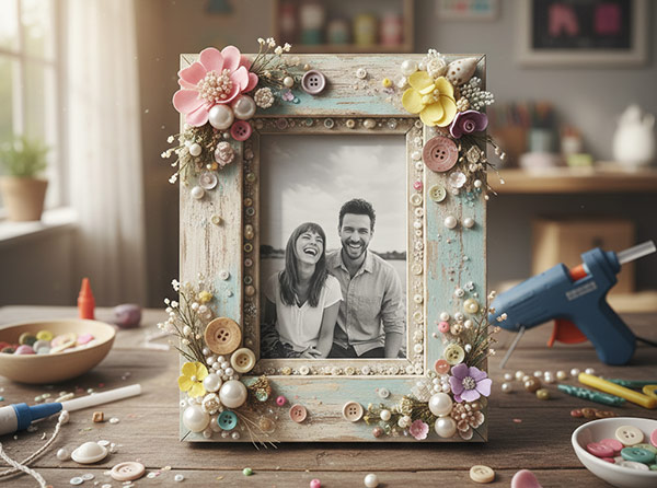 Last-Minute DIY Gift Idea: Upcycled Picture Frame