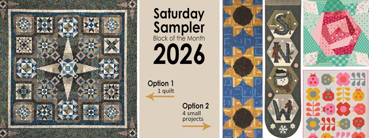 Saturday Sampler - Quilt Block of the Month (2026)