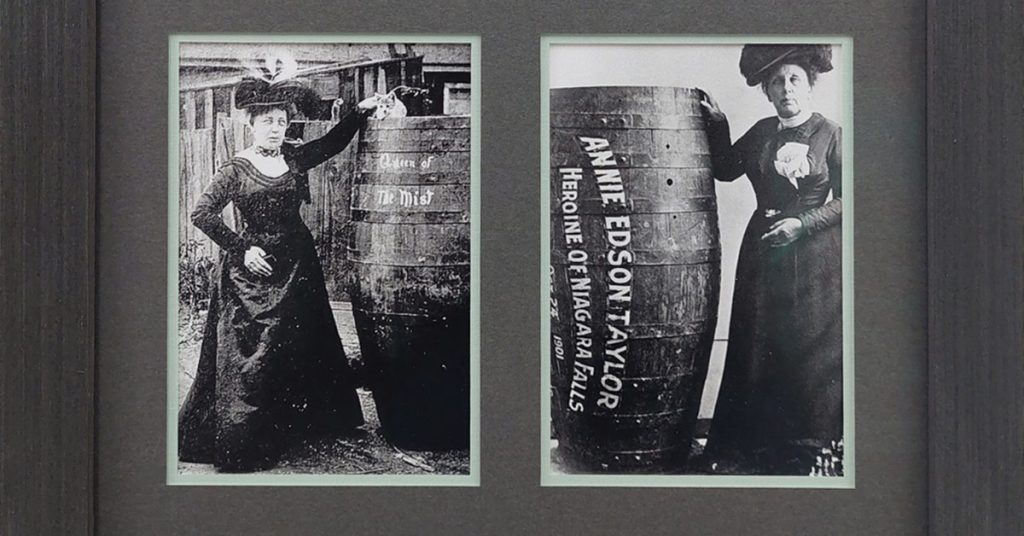 Framing a Piece of Niagara Falls History: Annie Edson Taylor