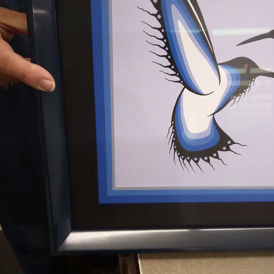 Custom Framing with Stacked Frames