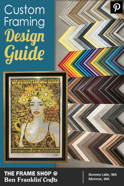 Custom Framing: Design Guide - Pinterest Idea