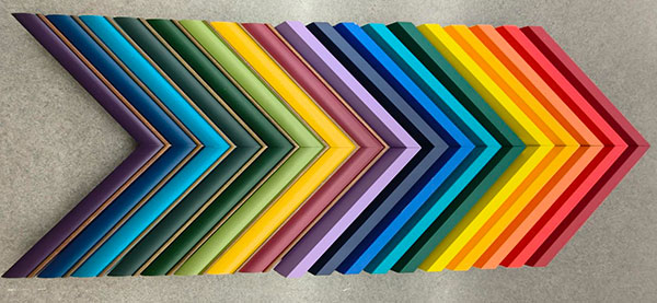 Picture Framing Molding: Colorful