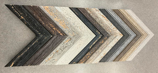 Picture Framing Molding: Rustic Style