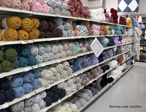 Yarn Store in Bonney Lake & Monroe, WA