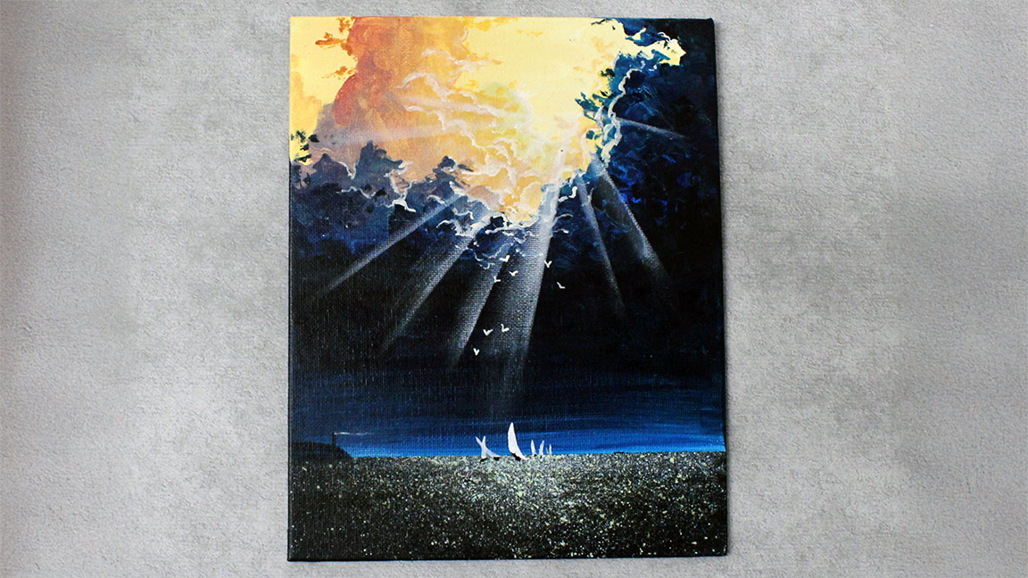 Class: Acrylic Painting - Ocean Storm