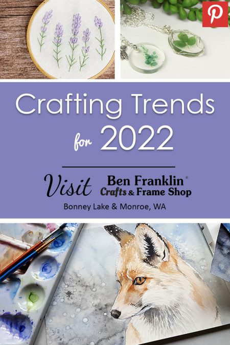 Crafting Trends for 2022 Pin