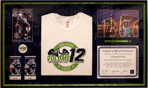 Custom Framed Seahawks 12th Man