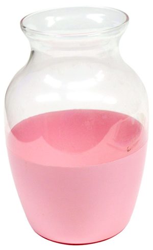 DIY Faux Stone Vase Tutorial - start with an old vase