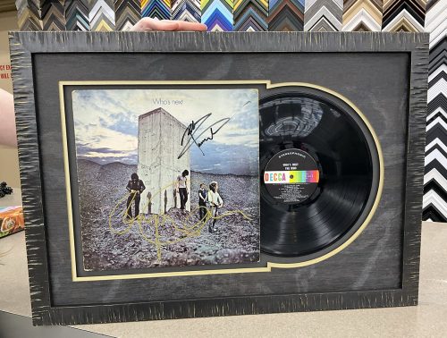 Custom Framed Vinyl Record by The Who