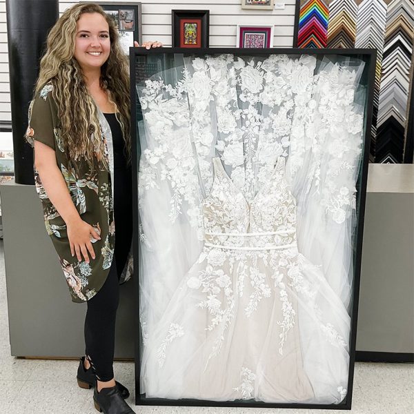Wedding Dress Shadow Box