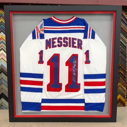 Custom Framed Messier Jersey